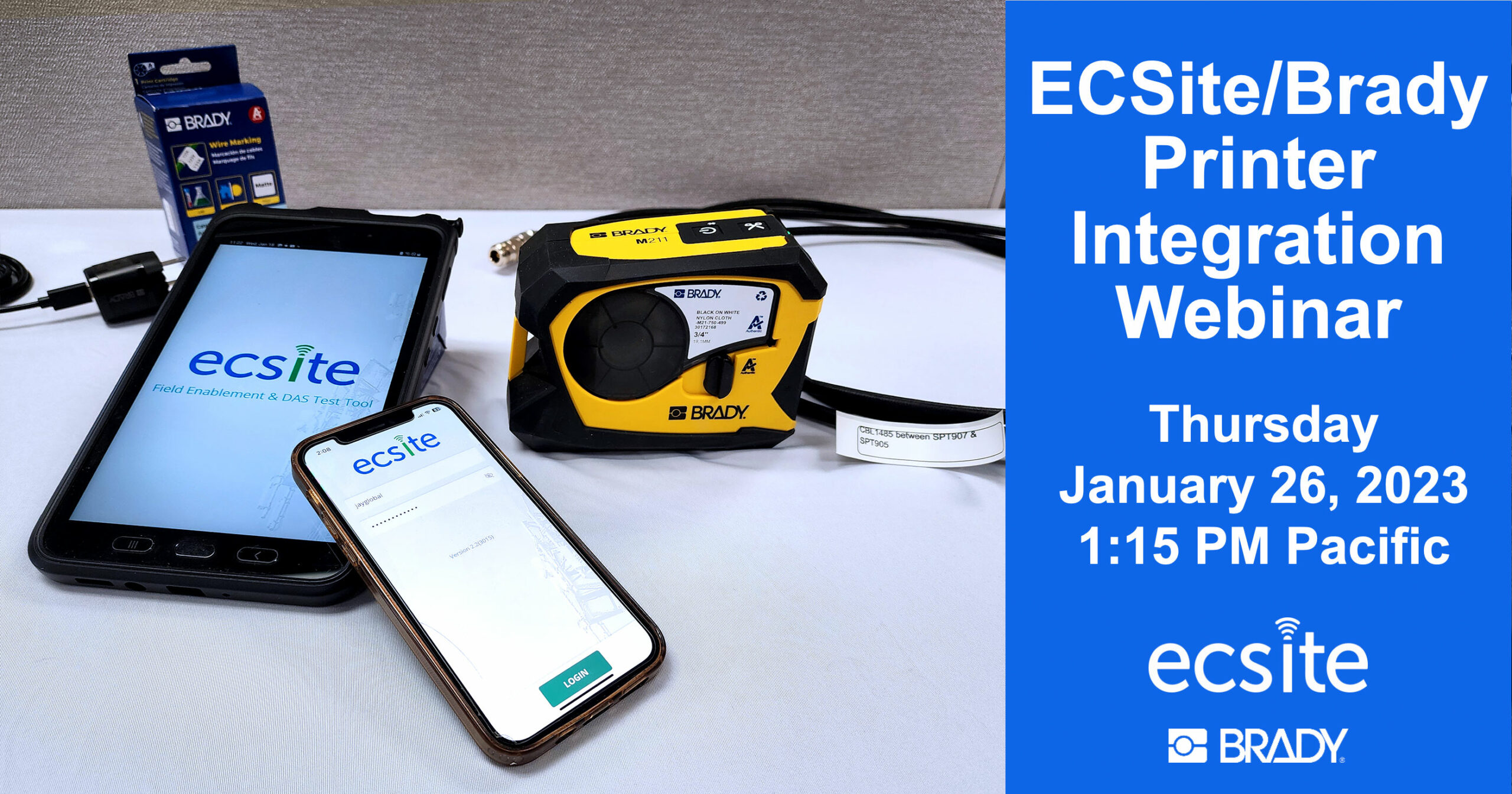 Featured image for “ECSite Brady Printer Integration [Webinar]”